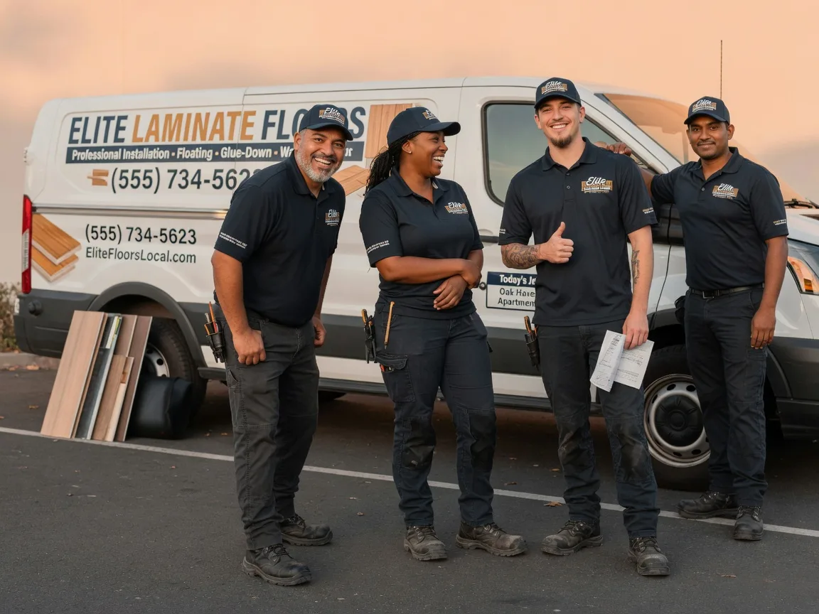 Laminate flooring installation company in Brokaw, WI